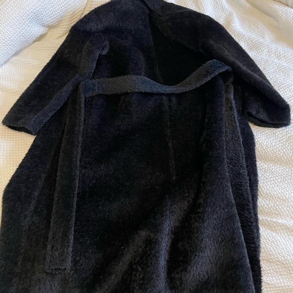 Woman wool jacket alpaca jacket coat - Picture 5 of 10